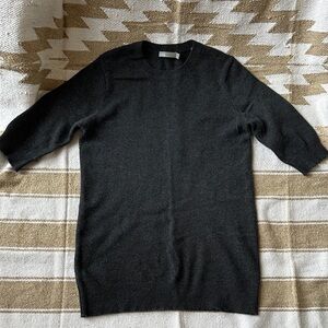 Vince Women's Charcoal Crewneck Sweater